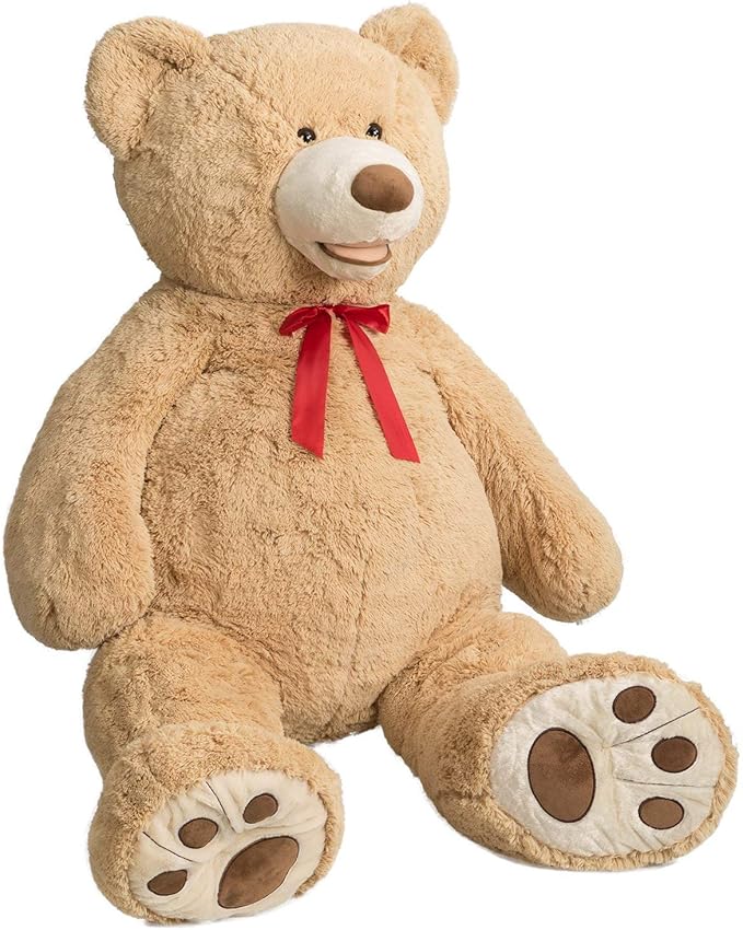 HollyHOME Oso de Peluche Gigante 5 pies Marrón Claro miniatura 4