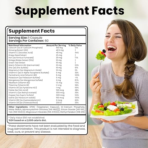 Miniatura 4 de Original Ereforce - Cápsulas diarias avanzadas fórmula avanzada premium, ingredientes naturales para la salud general y un estilo de vida