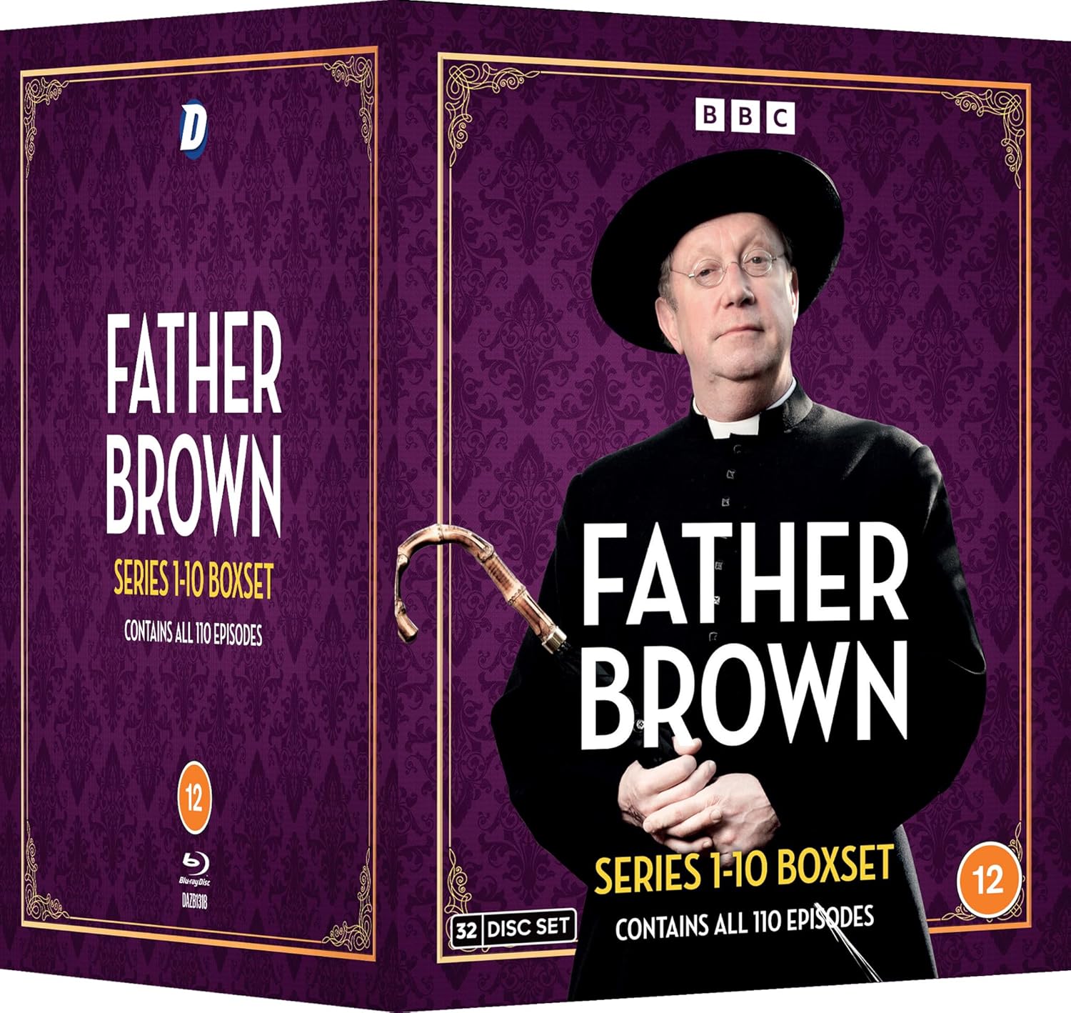 Father Brown (Complete Series 1-10) - 32-Disc Box Set [ Blu-Ray, Reg.A/B/C Import - United Kingdom ]