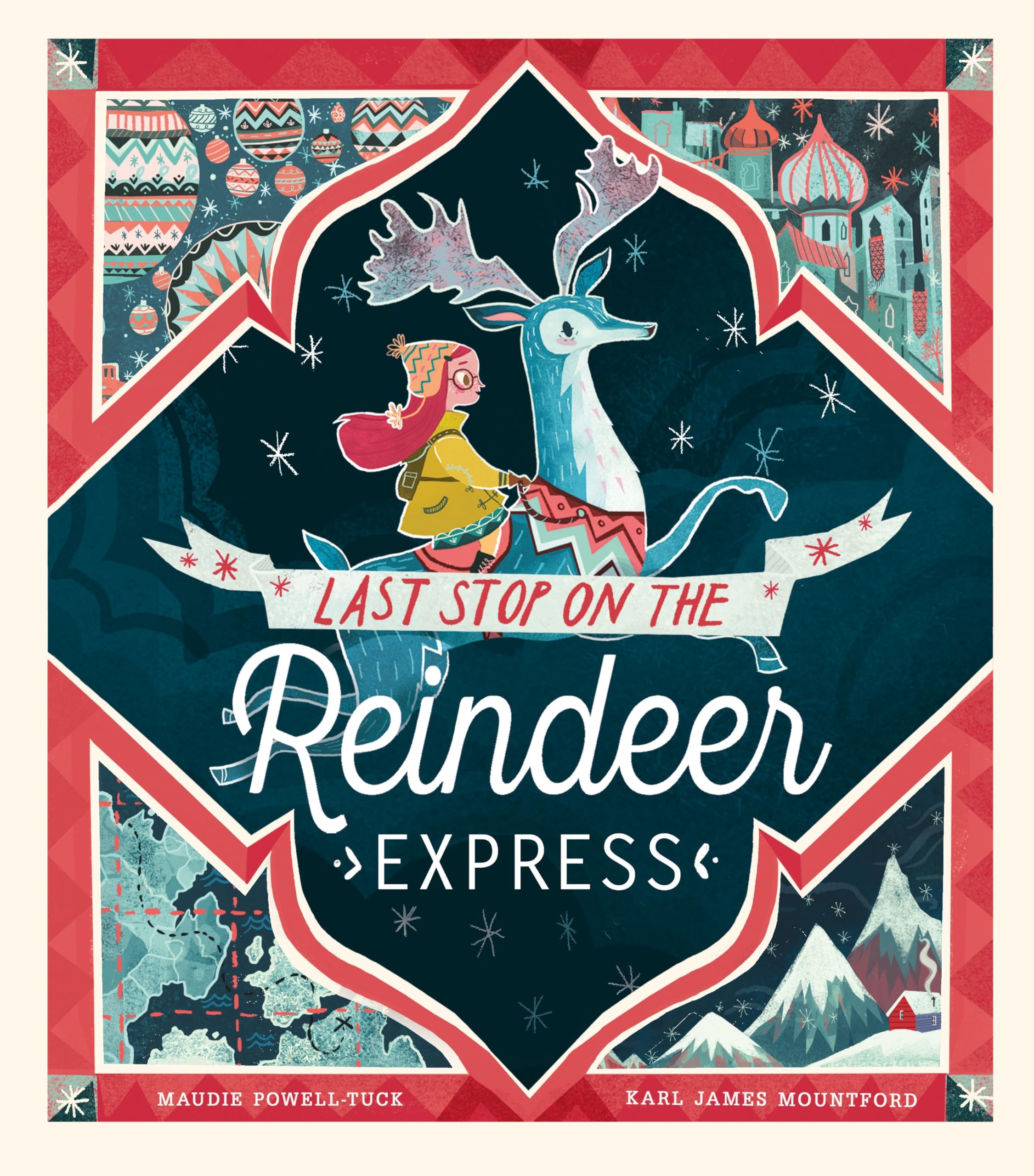 Last Stop on the Reindeer Express by Maudie Powell-Tuck PAPERBACK 9781848696945