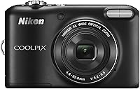 Vista 1 de Nikon COOLPIX L28 Cámara digital de 20,1 MP con lente de zoom 5x y LCD de 3" (negro) (Modelo antiguo)