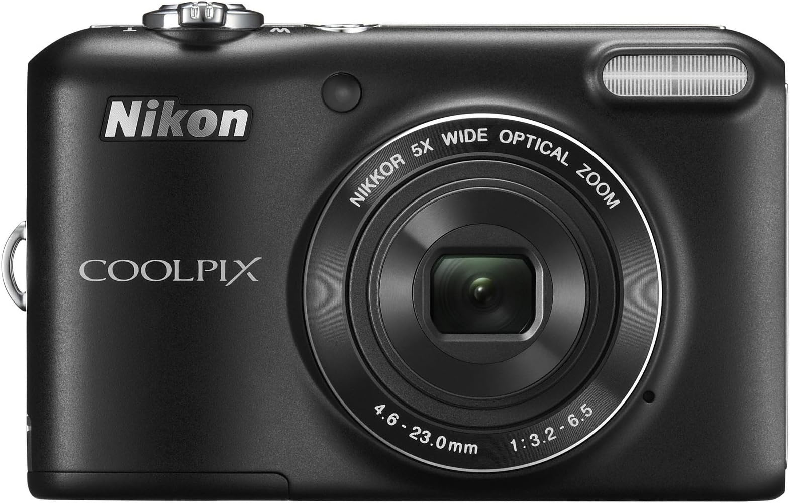 Nikon COOLPIX L28 20.1 MP Digital Camera with 5x Zoom Lens and 3" LCD (Black) (OLD MODEL)