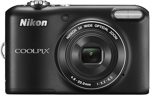 Miniatura 3 de Nikon COOLPIX L28 Cámara digital de 20,1 MP con lente de zoom 5x y LCD de 3" (plata) (Modelo antiguo) plateado,Negro -,Rojo