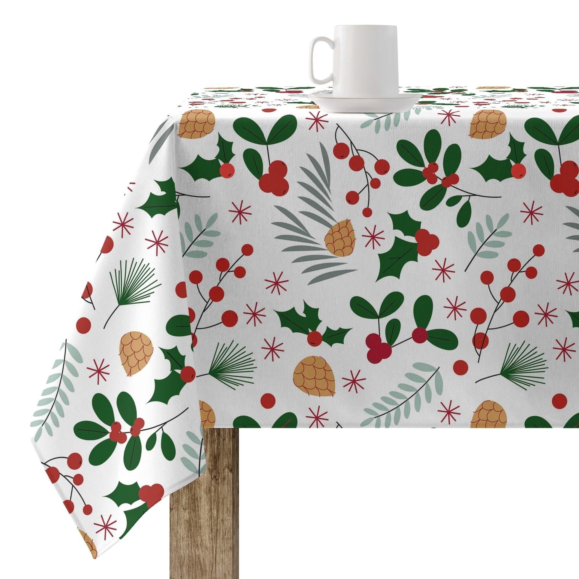 Belum Merry Christmas 59 Tablecloth 250 x 140 cm 100% Cotton Stain Resistant