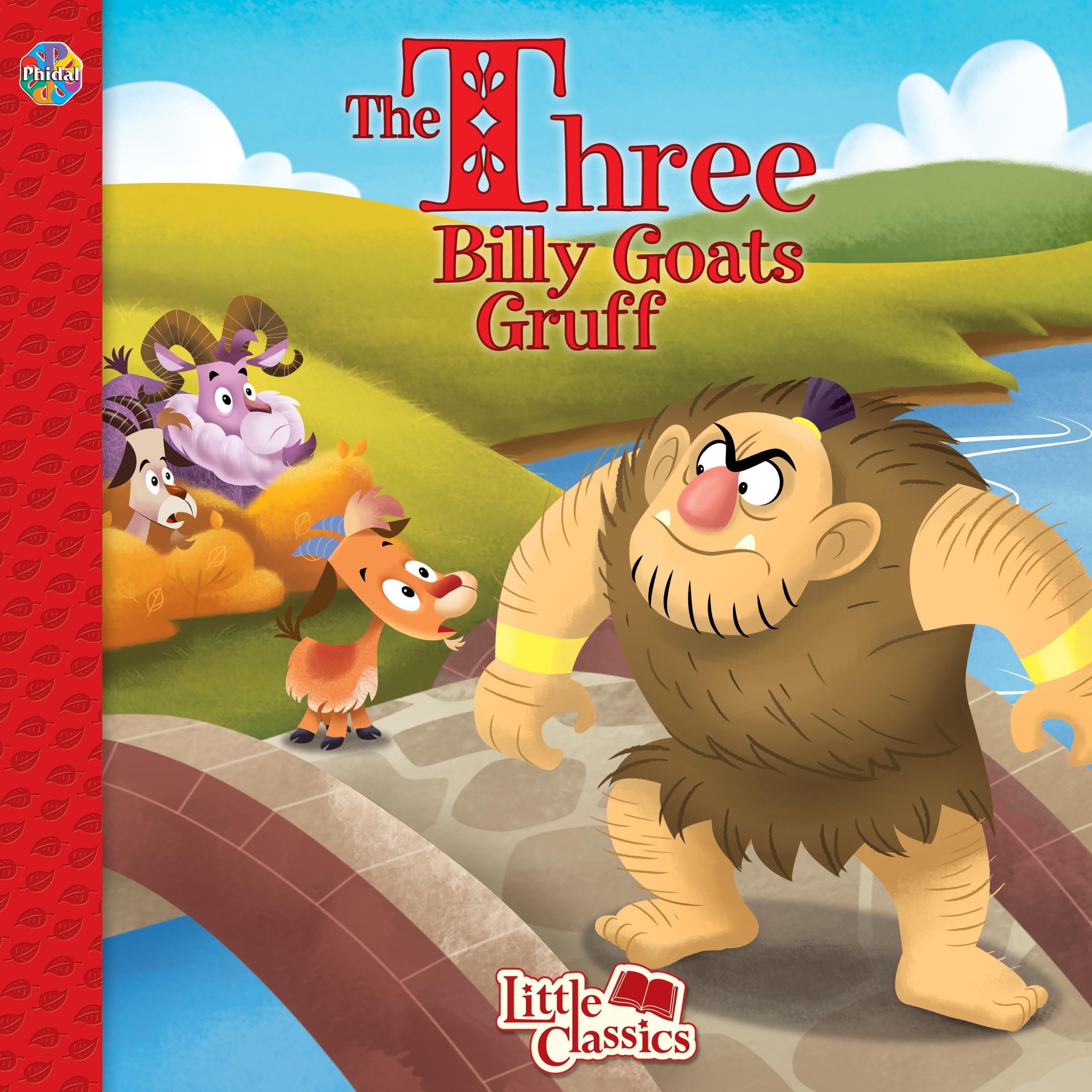 Phidal The Three Billy Goats Gruff Little Classics - Stories for kids, 24-page storybook