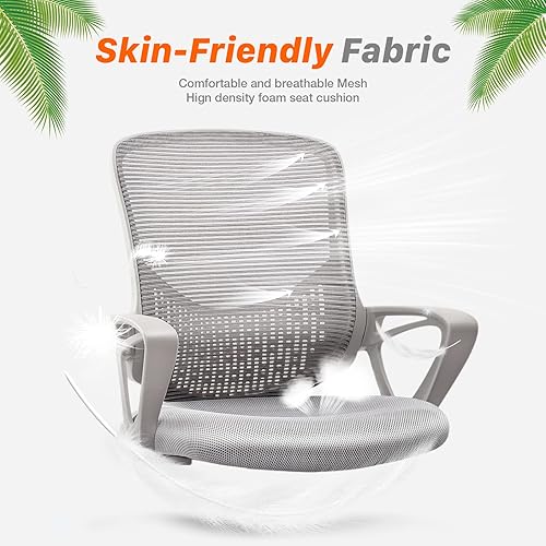 Miniatura 4 de Silla de oficina  Sillas de escritorio de oficina en casa altura ajustable malla transpirable