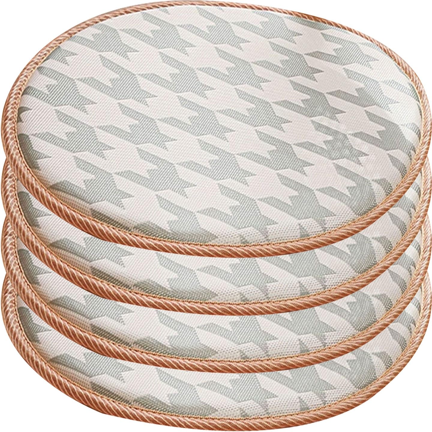 Coussins de chaise ronds 40cm pour tabouret de bureau et salon
