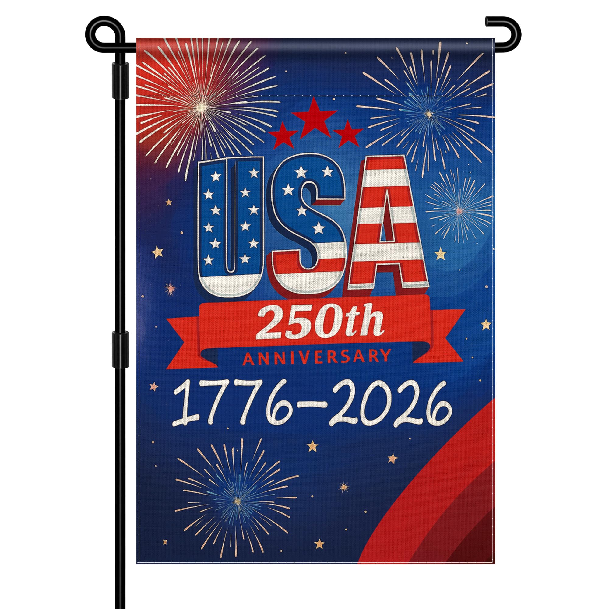 Amazon.com : 250 Anniversary USA Garden Flag, 250th Anniversary