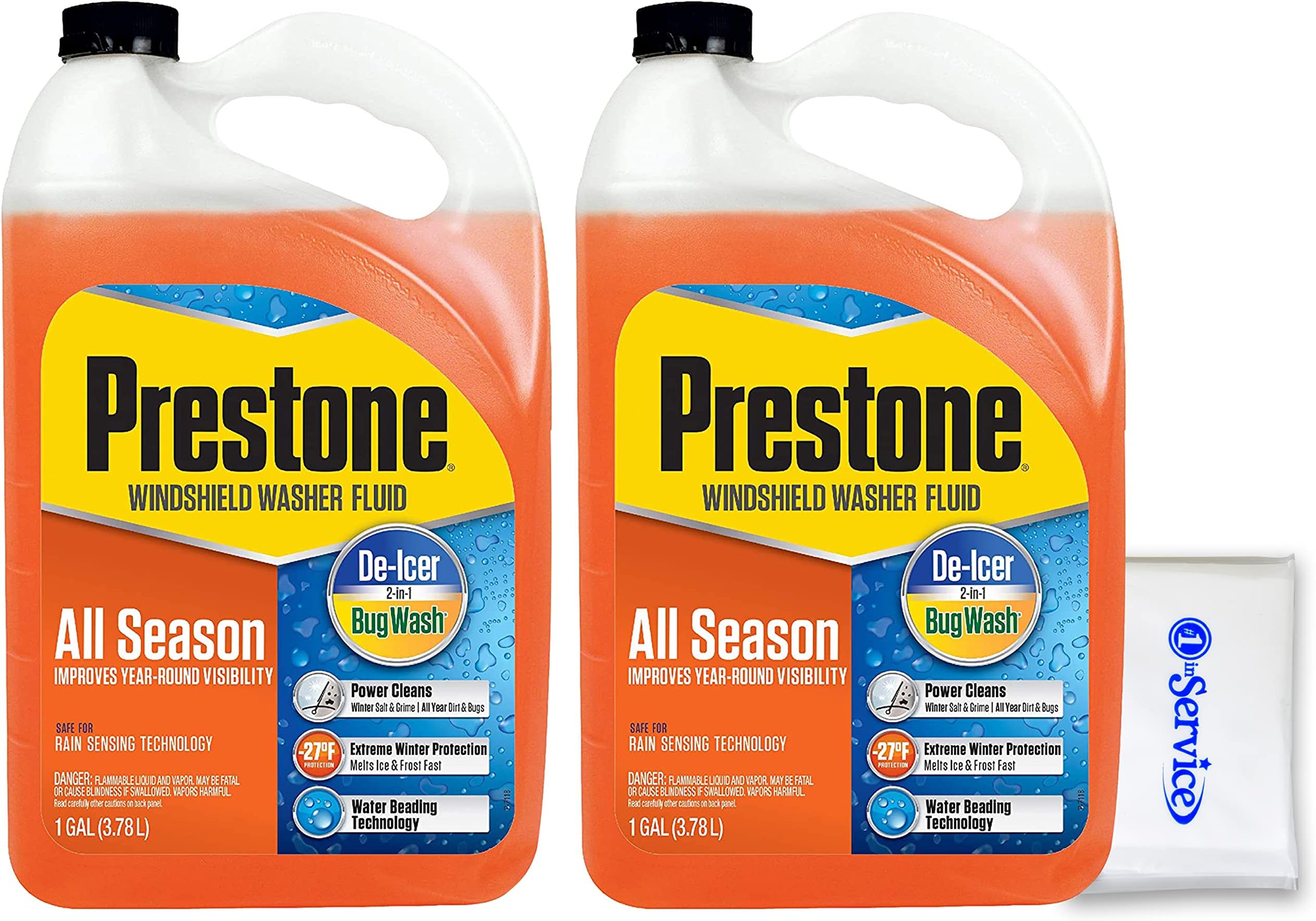 12 Pack Rain X All Season 2In1 Windshield Washer Fluid 1