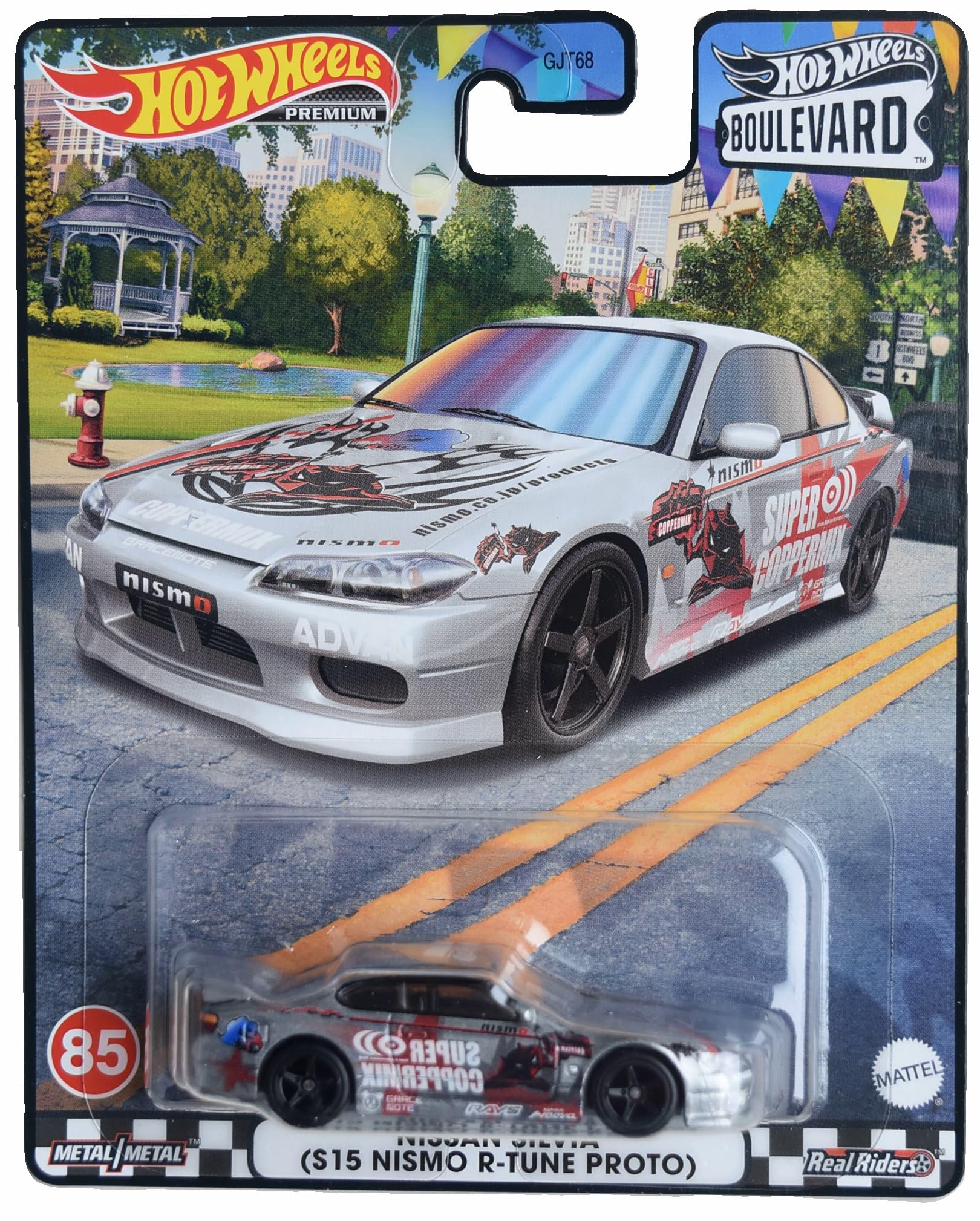 Amazon.com: Mattel Hot Wheels Nissan Silvia, Boulevard Series
