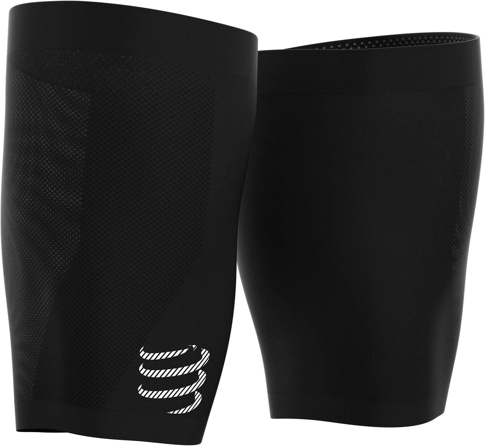 Compressport Under Control Quad Compression Leg Sleeve - Large - Black