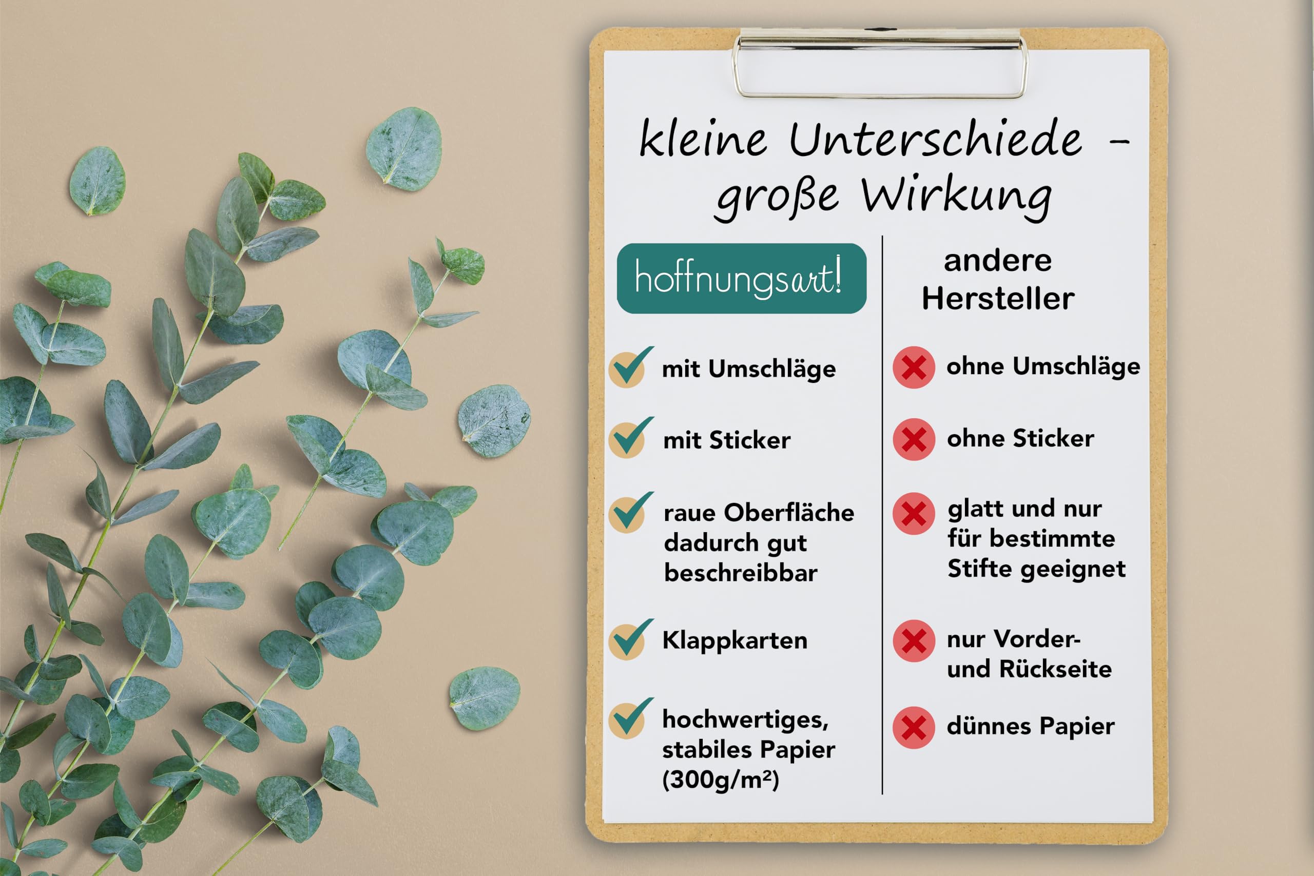 15 Dankeskarten SET Mit Umschlägen - Für Hochzeit, Taufe, Geburtstag