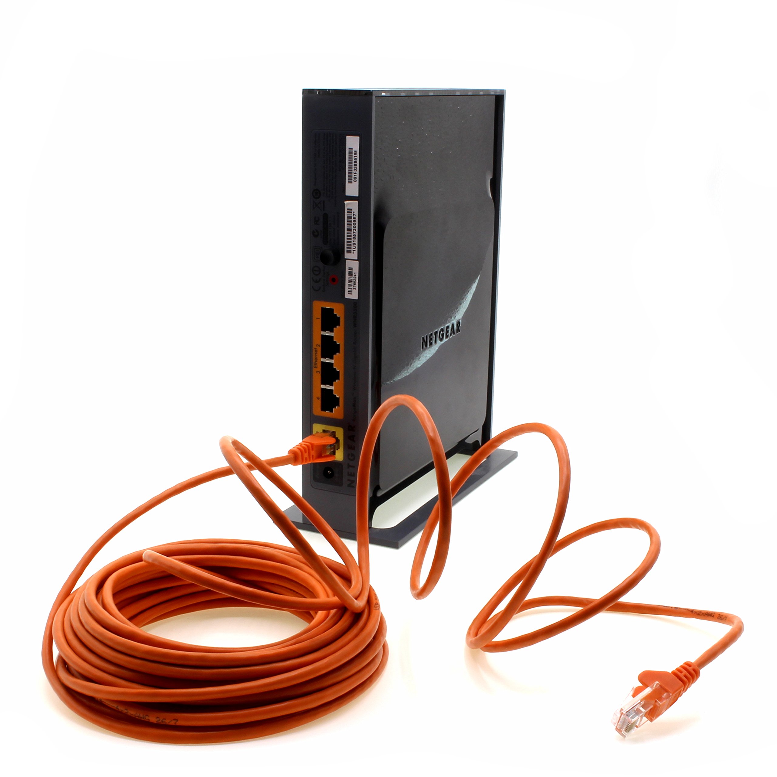 1aTTack.de – LAN-Netzwerk-Kabel – 1m – Gigabit RJ45 – 10 Stück - orange – Bild 3