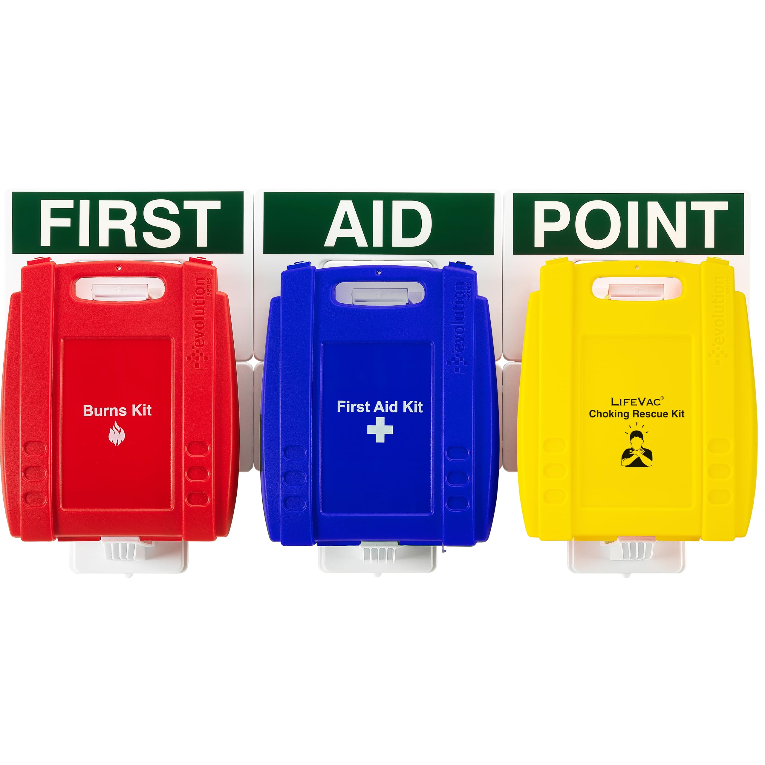 Safety First Aid Evolution LifeVac, Burns and Catering First Aid Point