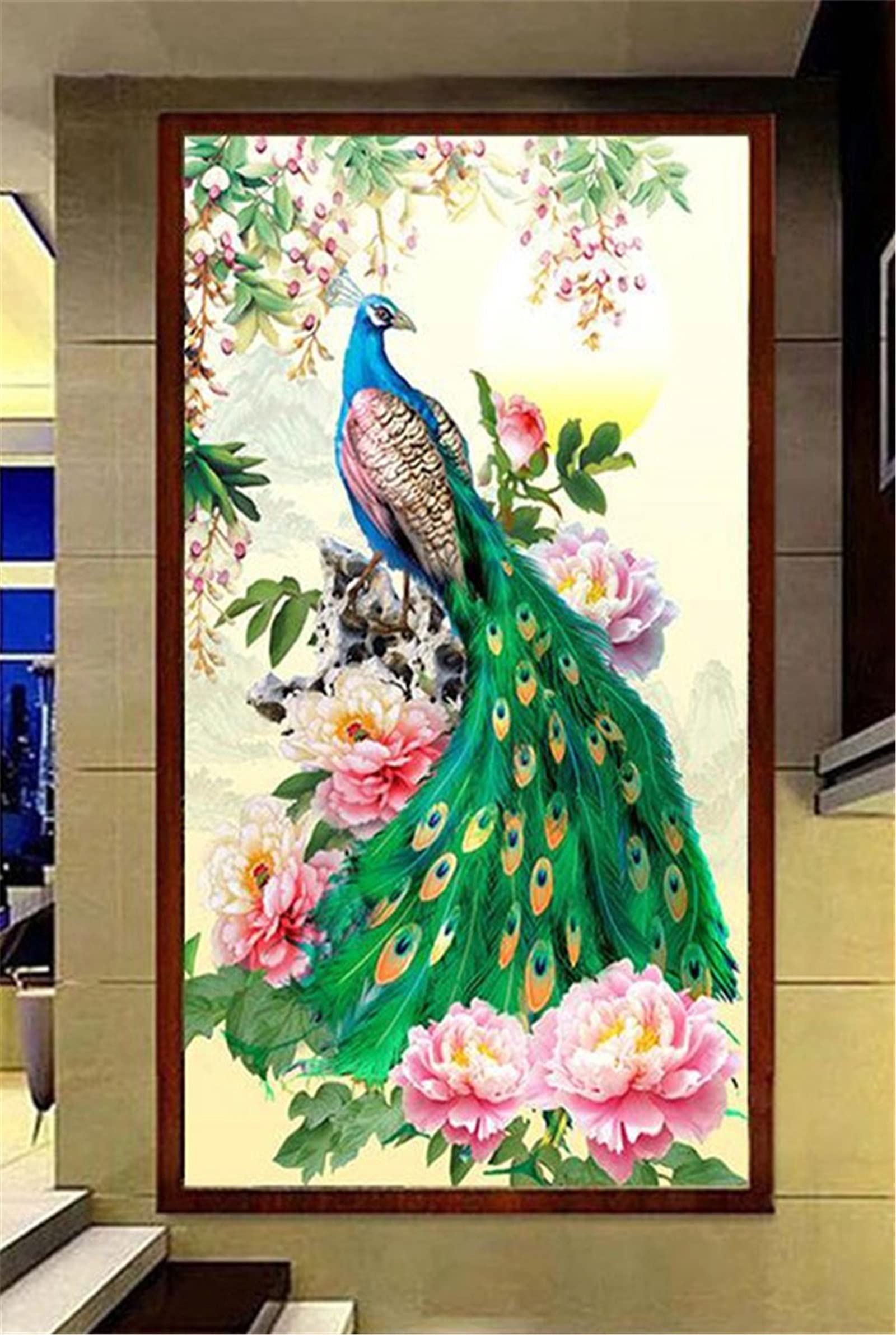Diamond Painting Strass Large Size pour décorer un grand mur de salon moderne