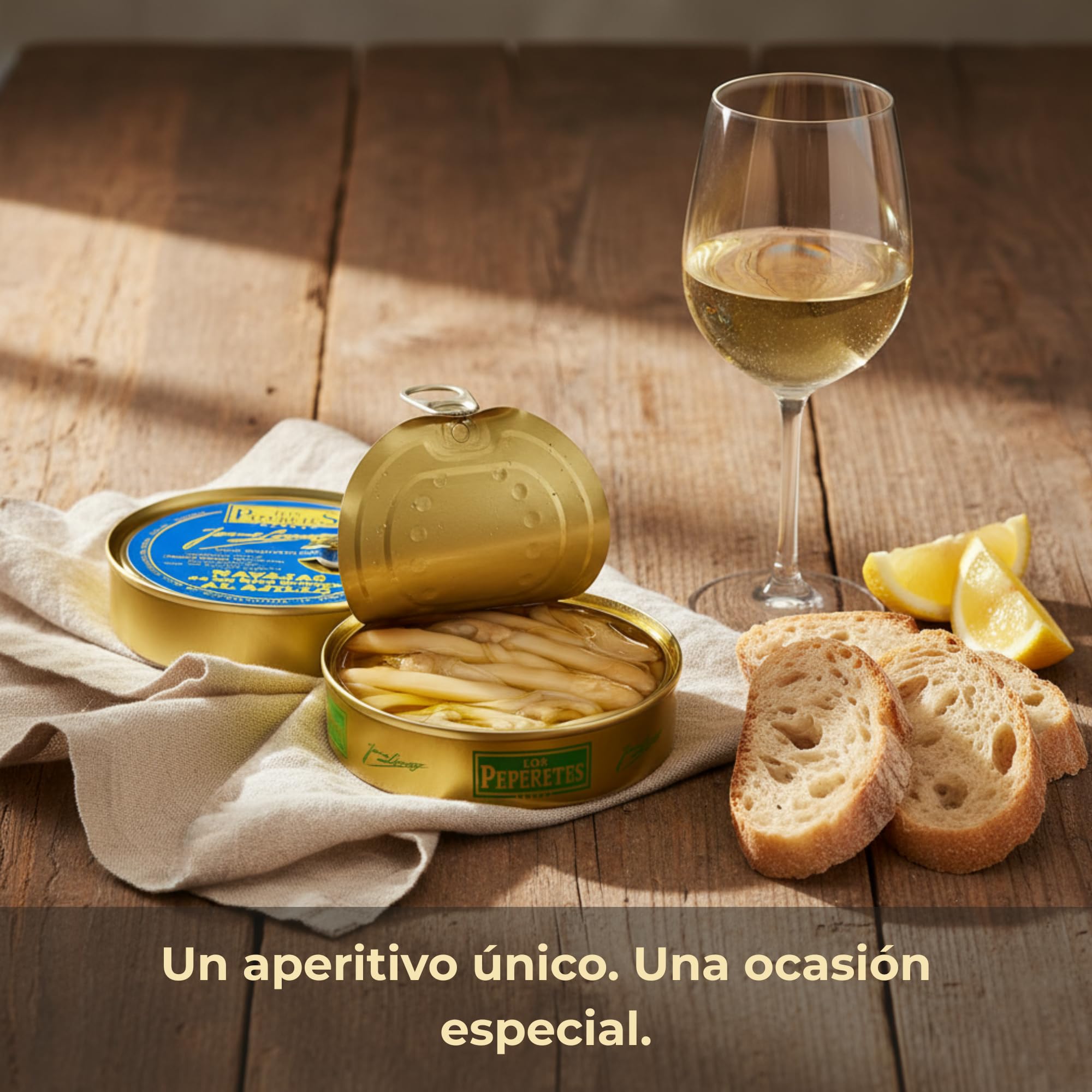 LOS PEPERETES x3 Lata Navajas al Ajillo 120 g | Marisco Gallego Gourmet | Elaboración Artesanal | Conserva Premium con Aceite de Oliva, Ajo y Guindilla | Sabor Tradicional de Galicia