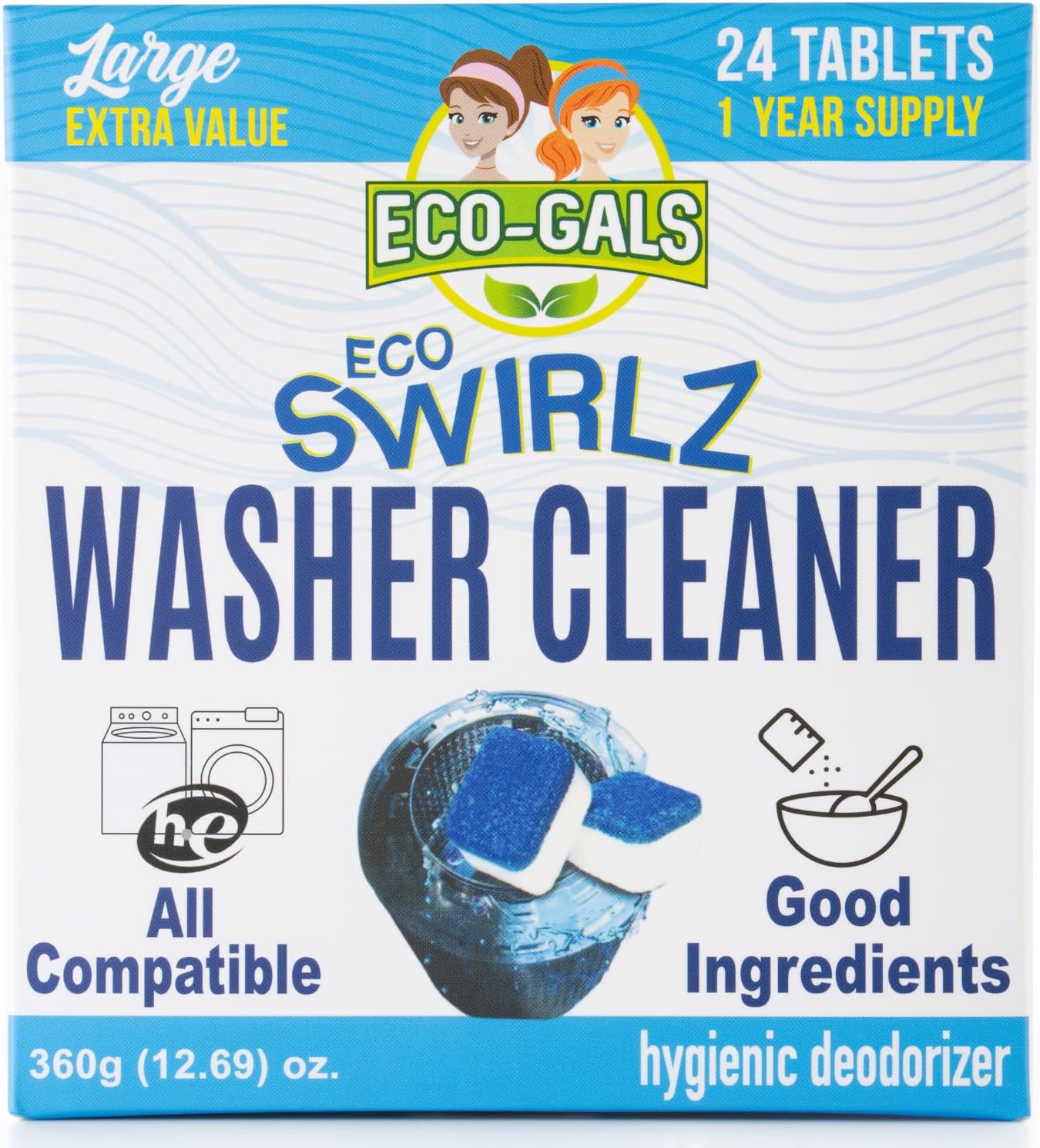 Washing Machine Cleaner Tablets For Front & Top Load Washers Including H.E. to Remove Pet Hair, & debris from drum, pipes, and filter. Washing Machine Cleaner Tablets For Front & Top Load Washers Including H.E. to Remove Pet Hair, & debris from drum, pipes, and filter.