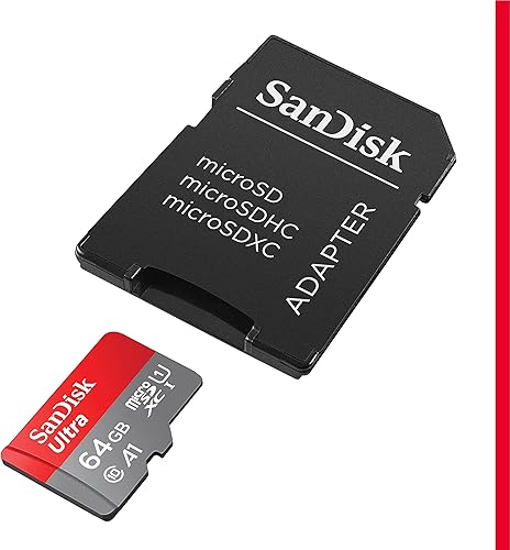 Miniatura 2 de Tarjeta de memoria SanDisk SDSQUAB-064G-GN6MT ultra microSDXC UHS-I (64 GB, dos unidades, 64 GB, con adaptador). (Nueva versión)