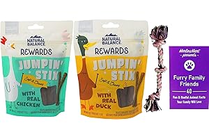 Natural Balance Rewards Jumpin' Stix Soft & Chewy Training Treats