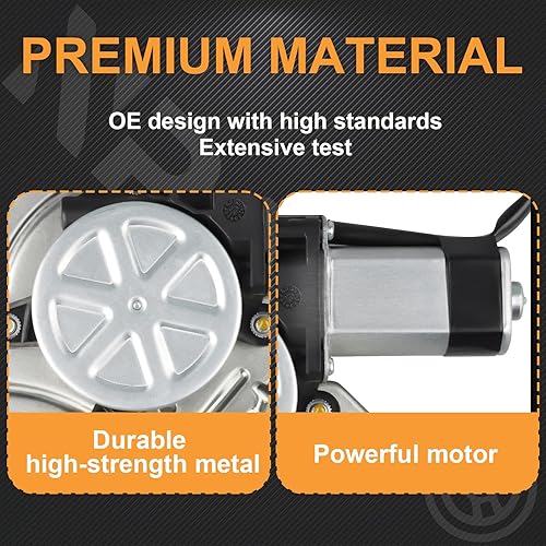 Miniatura 5 de NPAUTO Elevalunas eléctrico delantero del lado del conductor con motor de repuesto para Ford F150 2004 2005 2006 2007 2008 (cabina estándar o