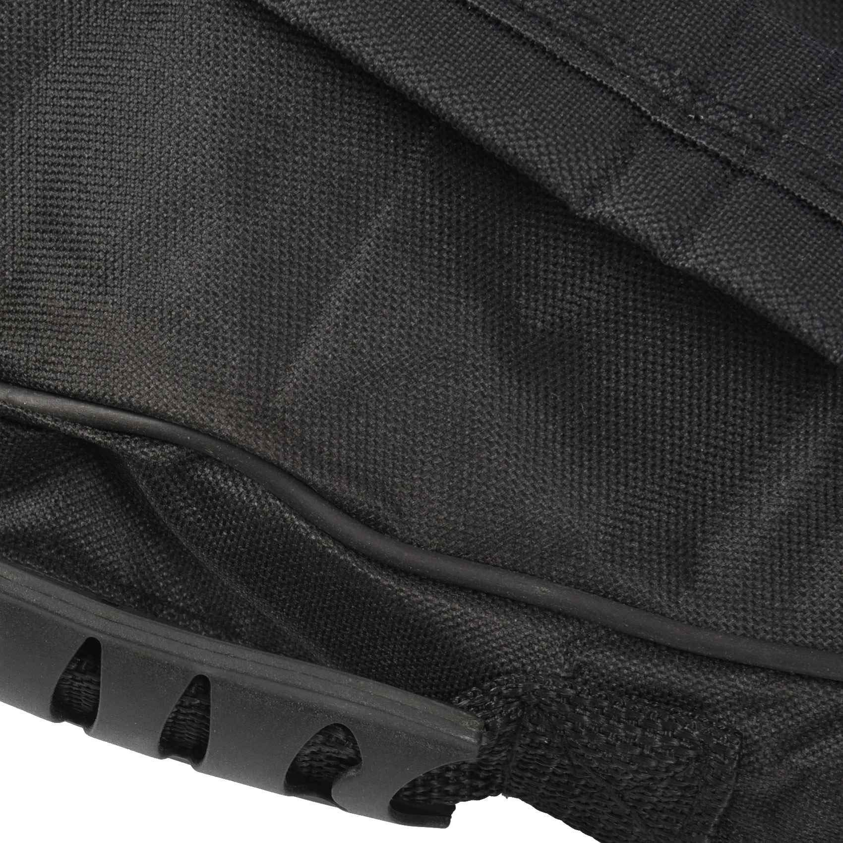 Noir Etanche Double Sangles Basse Housse Etui pour Guitare Basse Electrique 5Mm Epaisseur Eponge Rembourree