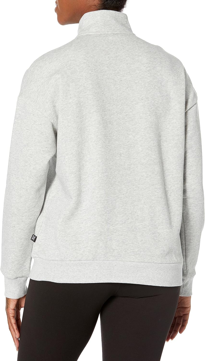 PUMA Womens Essentials+ Small Logo Jacket Athletic Outerwear Casual - Black - Image 2