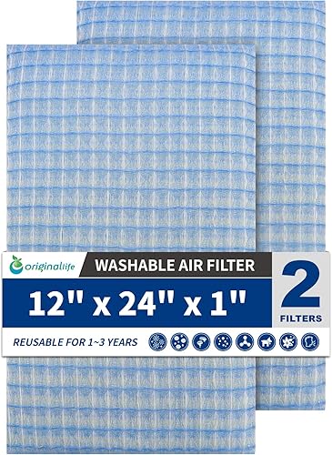 Originallife Washable Reusable HVAC | AC | Air Conditioner | Furnace Air Filter 