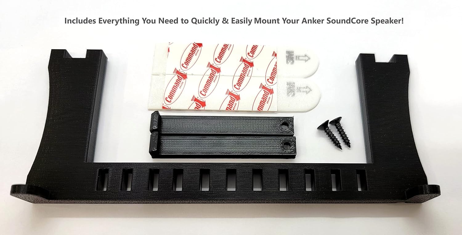 Wall Mount for Anker Soundcore Portable Bluetooth Speaker - No Drill! - Image 2