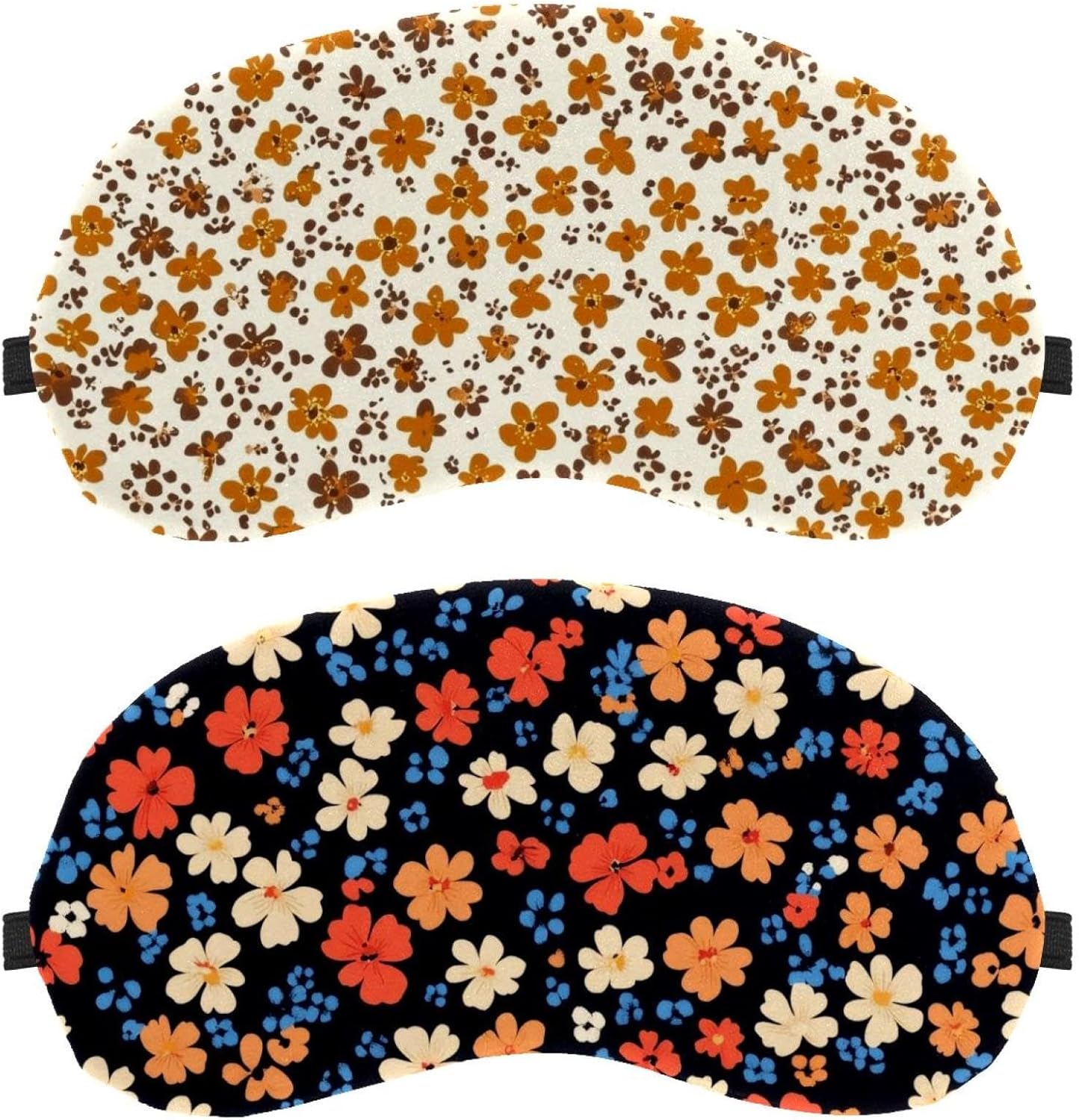 13 maschere per gli occhi per dormire, per dormire, con motivo floreale colorato, per dormire, copertura morbida per gli occhi, per viaggi, pisolino, aereo, viaggi, blocco della luce