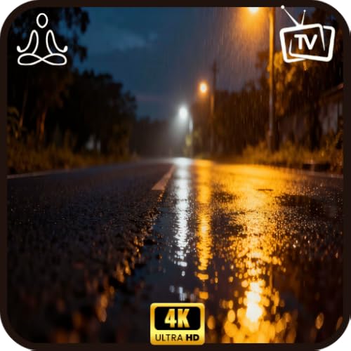 Application TV audio « Pitch Black Rainstorm - Sommeil profond »