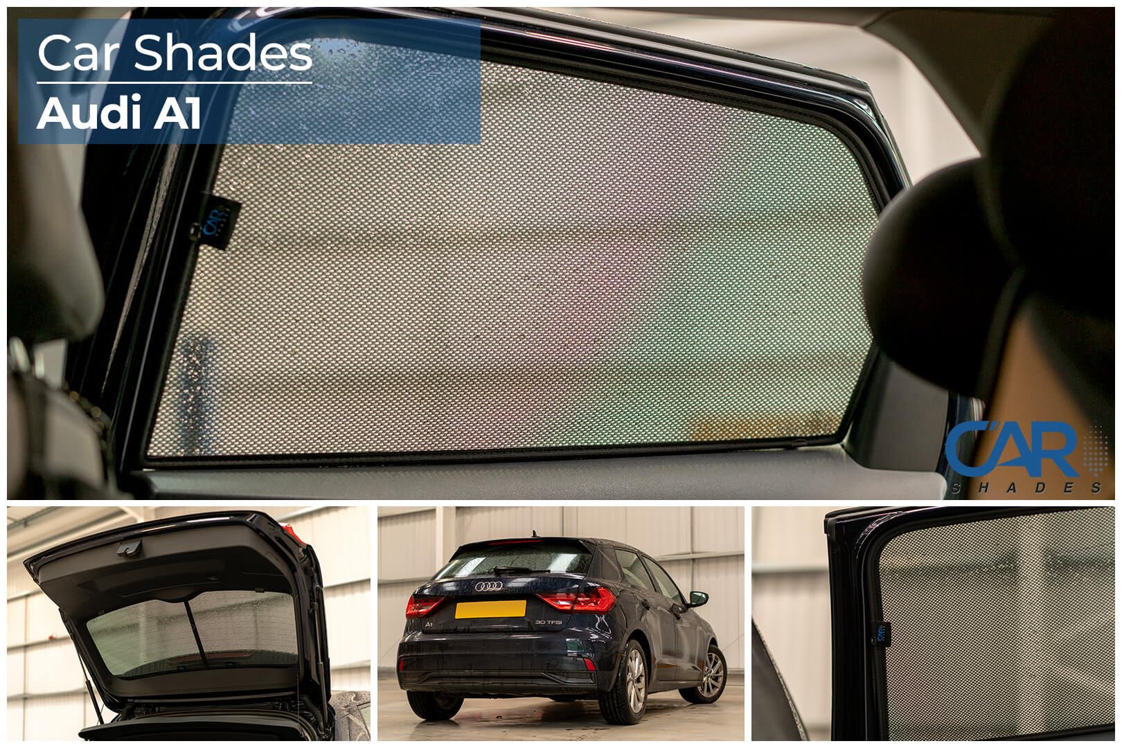 Car Shades Jeu de Pare-Soleil sur Mesure pour Voiture