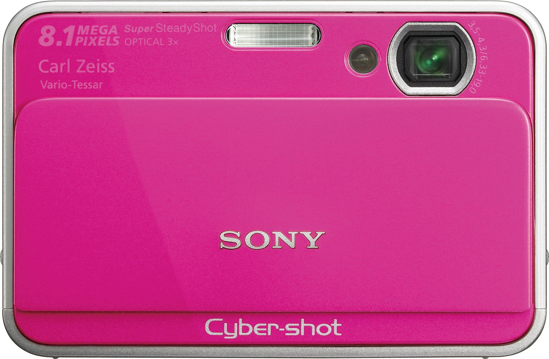 Buy Sony Cybershot DSC-T2 8MP Digital Camera with 3x Optical Zoom  