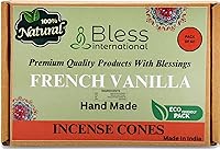 Vista 141 de Bless International Cedro 100% natural - Conos de incienso hechos a mano, sumergidos a mano, orgánicos, sin productos químicos para purificación