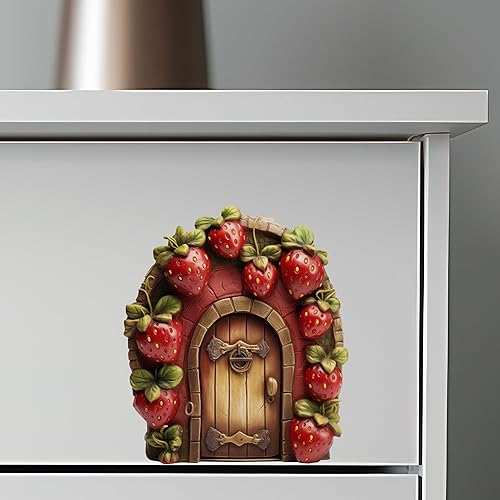 Miniatura 6 de Decoración de la cocina de la casa del jardín de frutas de fresa - Adhesivo de pared