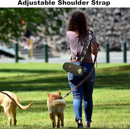 Miniatura 4 de TXEsign Correa de hombro de transporte de viaje para JBL XtremeXtreme 2Xtreme 3 altavoz Bluetooth portátil, correa de repuesto ajustable para