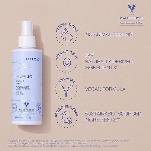 Miniatura 5 de Joico InnerJoi Sea Salt Spray  Styling For All Hair Types  Sulfate & Paraben Free  Naturally-Derived Vegan Formula