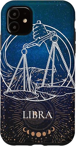 Miniatura 10 de Estuche para iPhone 12 Pro Max Libra signo del zodiaco astrológico regalo SHSN