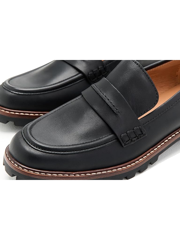 Black Madewell The Corinne Lugsole Loafer