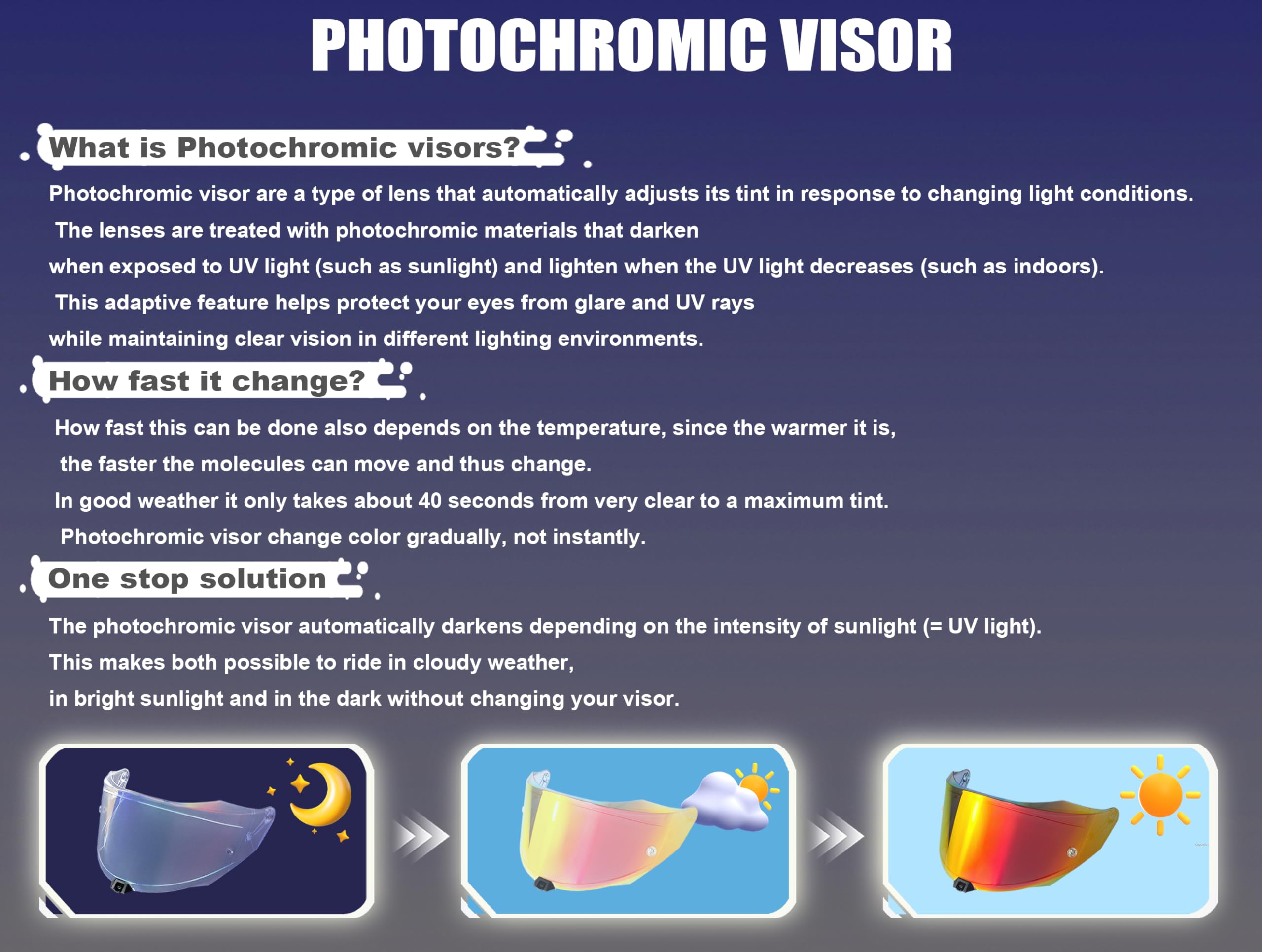 Regent-X Helmet Visor, Helmet Face shield for RX-7X,RX-7V,NEO,XD,VAS-V,VAS-V MAX,Quantum-X,Signet-X,Dt-X,Defiant-X (Photochromic Revo Red)