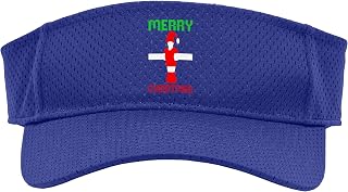 Foosball Player Merry Christmas Sport Sun Visor