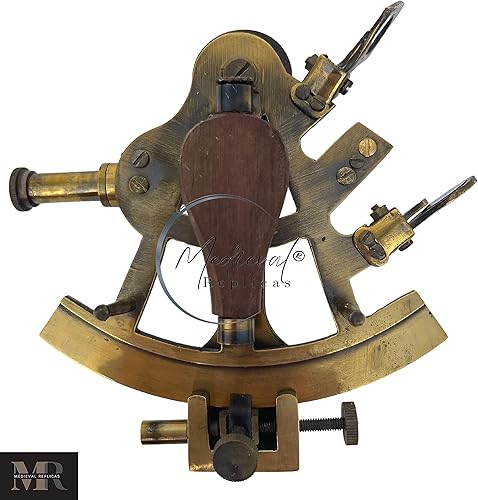 Miniatura 10 de Medieval Replicas Regalo sextante de historia de barco de latón para el día del padre, cumpleaños, aniversario, Navidad. Kelvin & Hughes London