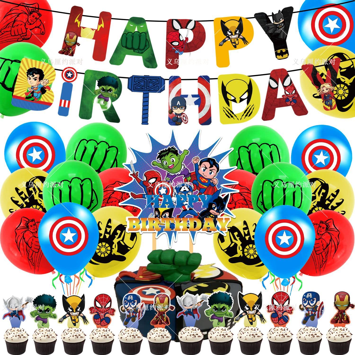 Buy Birthday Party DecorationsSuper Hero Birthday Decorations Spiderman Party Decorations