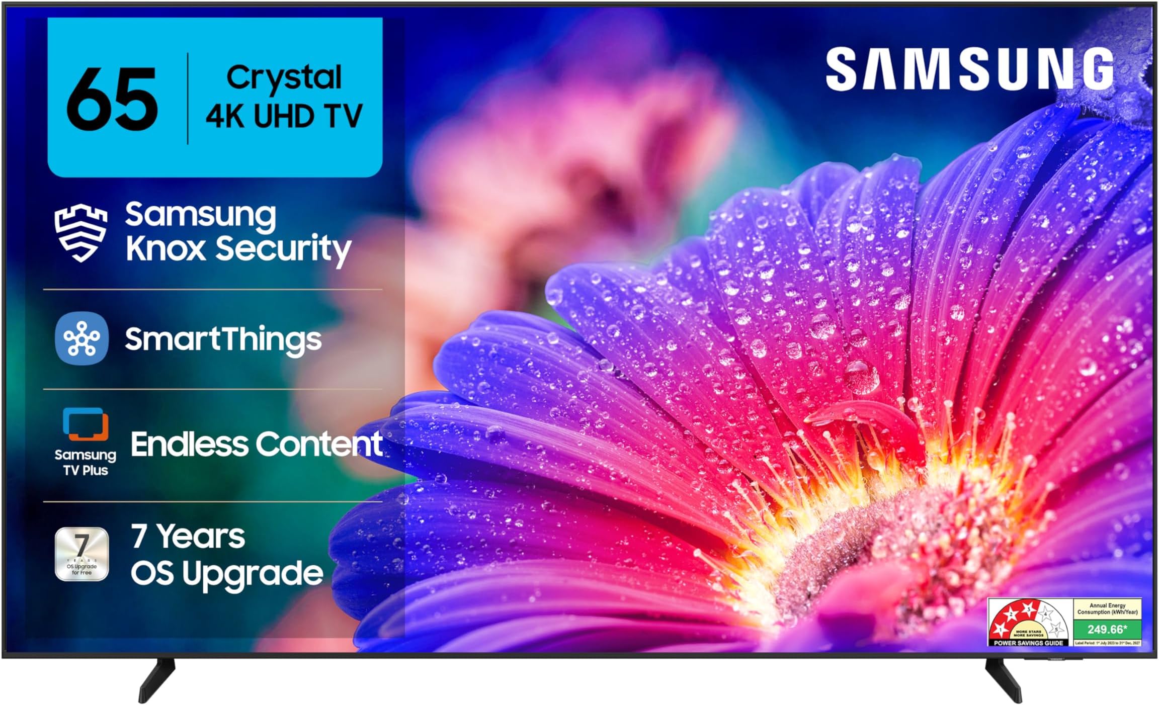 163 cm (65 inches) Crystal 4K Vista Ultra HD Smart LED TV UA65UE81AFULXL