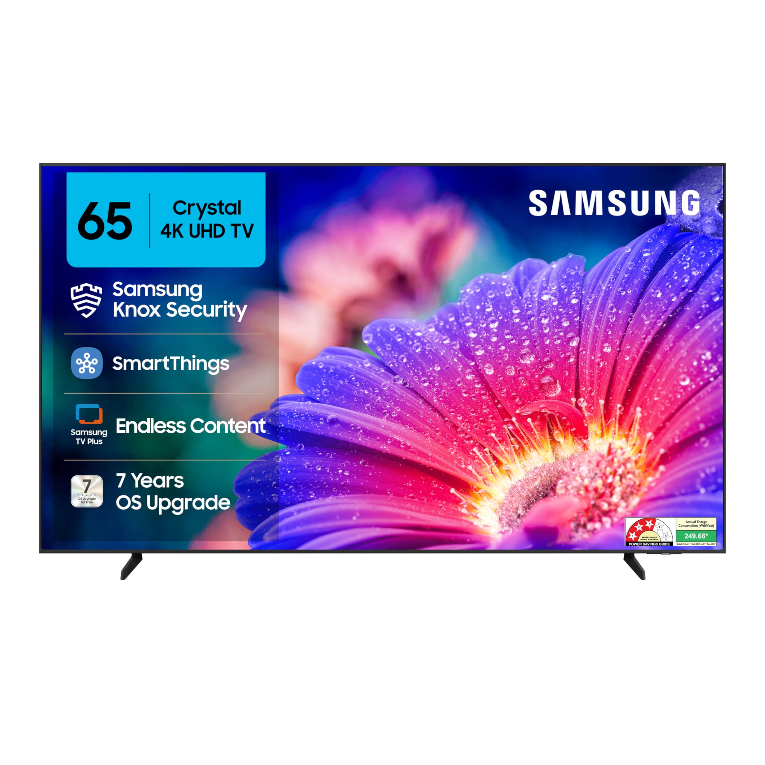Sponsored Ad - Samsung 163 cm (65 inches) Crystal 4K Vista Ultra HD Smart LED TV UA65UE81AFULXL