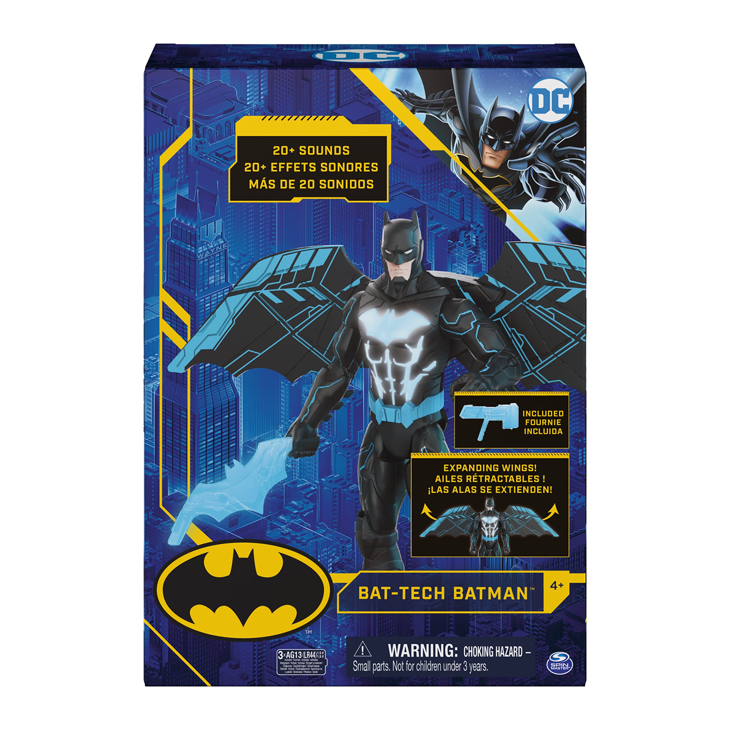 Buy DC Comics Batman Bat-Tech 12-inch Deluxe Action Figure with ...