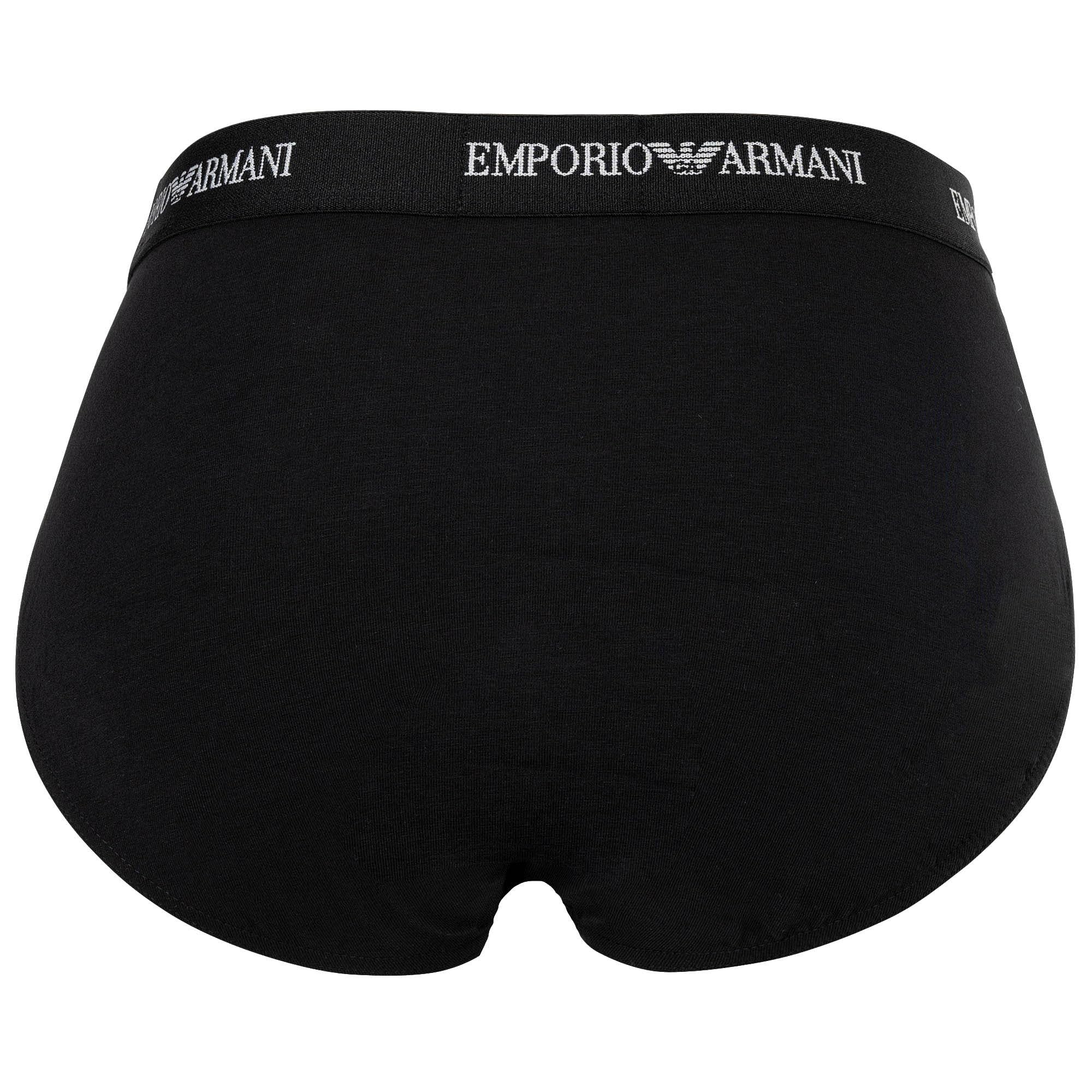 Emporio Armani 3-Pack Brief Mutande da Uomo Uomo