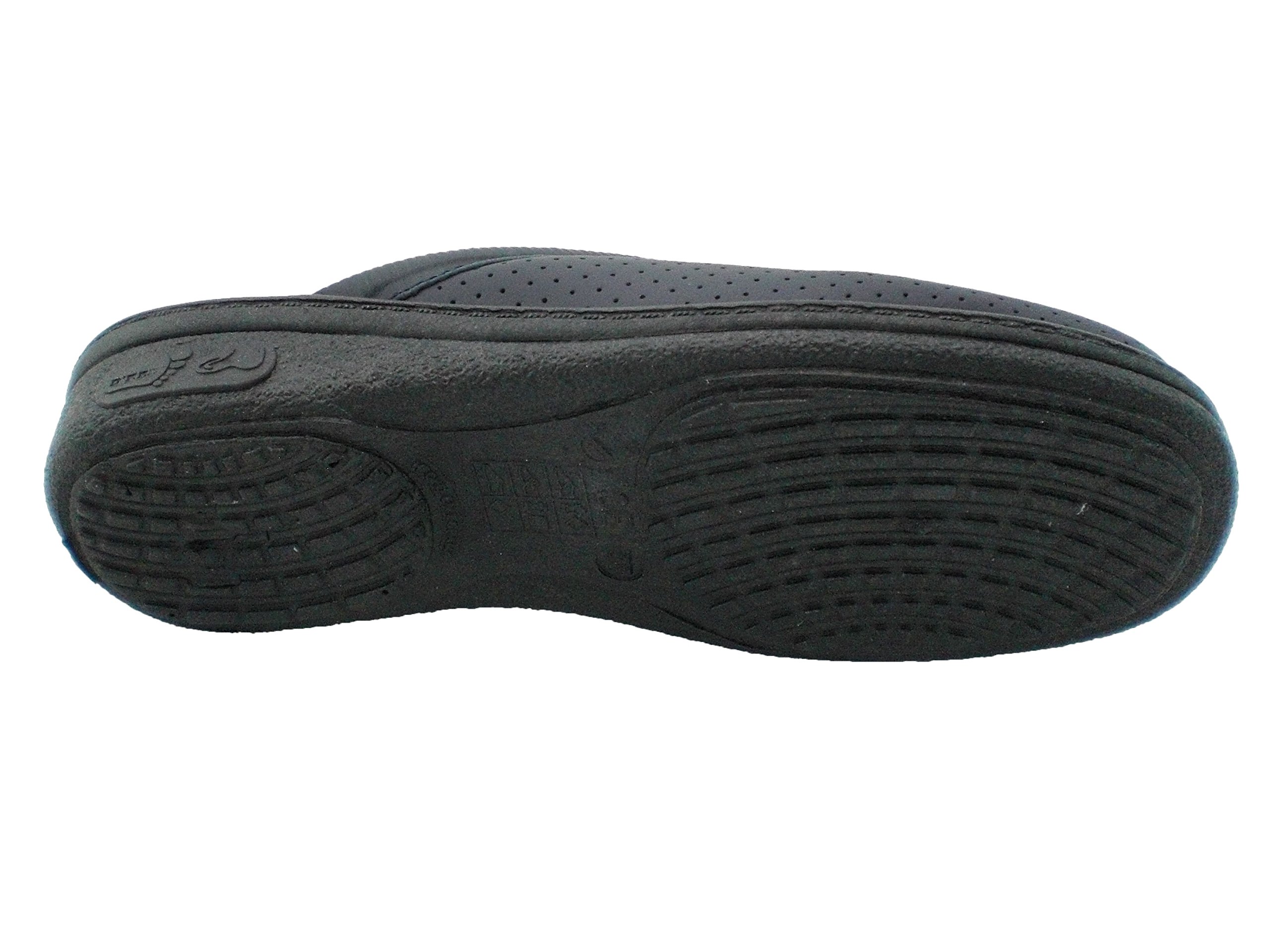 Zuecos Sanitarios Anatomicos en Piel, Mod.1300. Calzado Made in Spain, Garantia de Calidad. (43, Azul Marino)