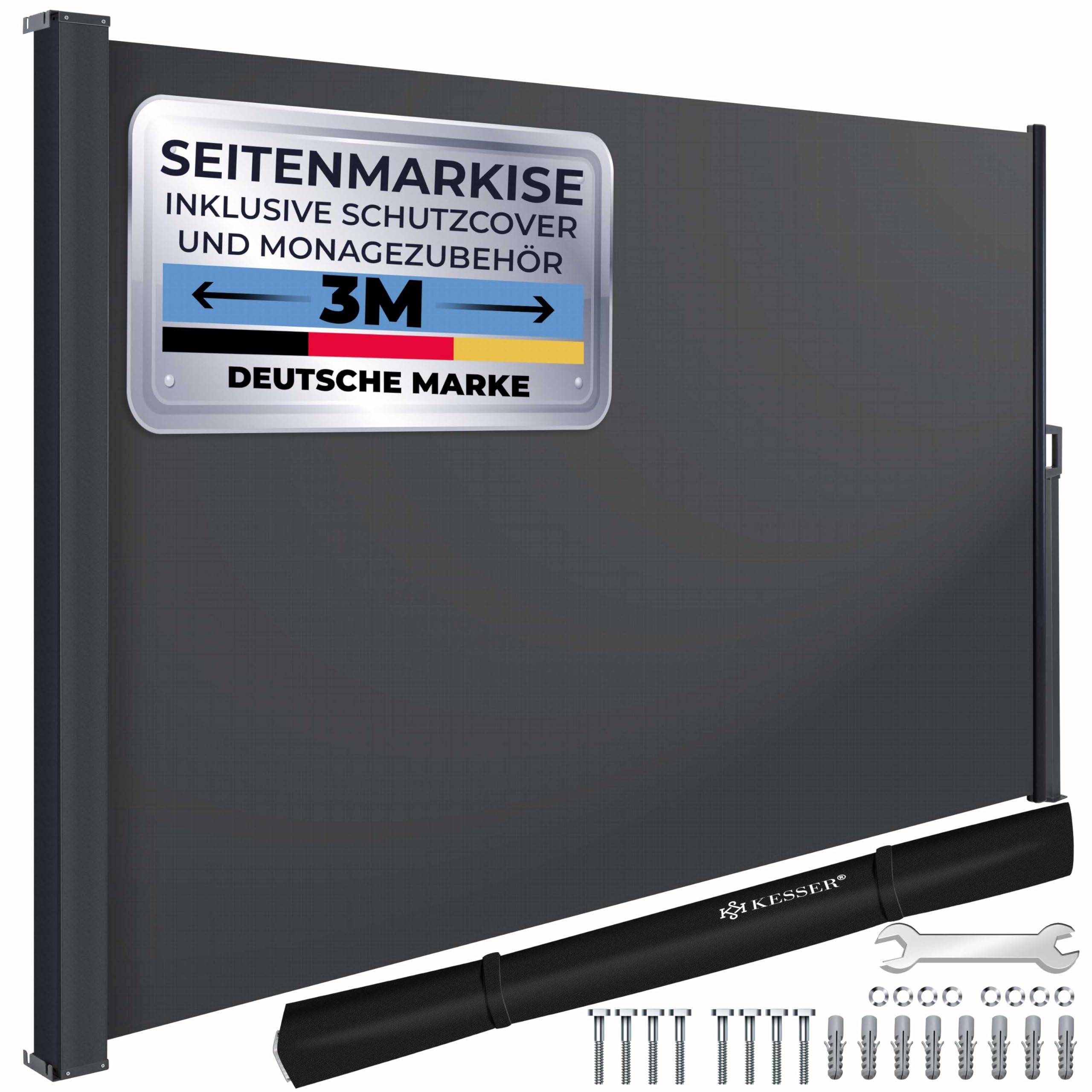 KESSER® Ausziehbare Seitenmarkise