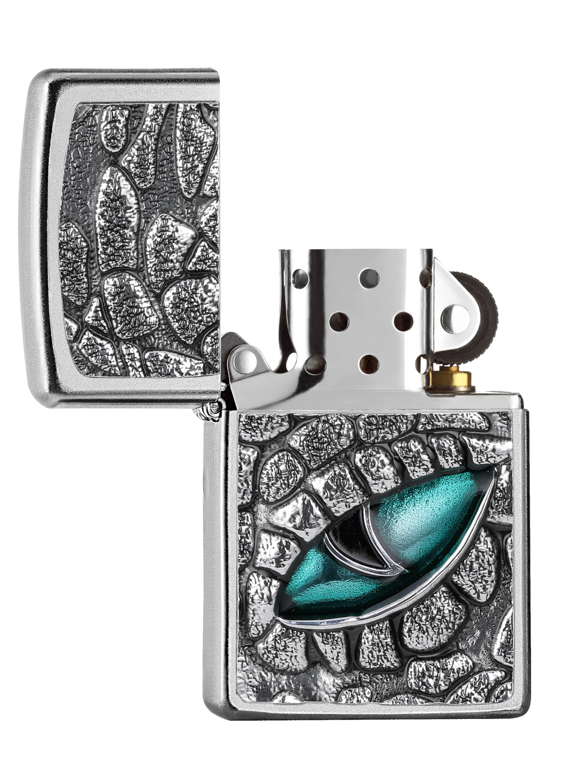 Zippo Feuersteine Zippo Sturmfeuerzeug - Satin Chro Produktbild-Vorschau 8