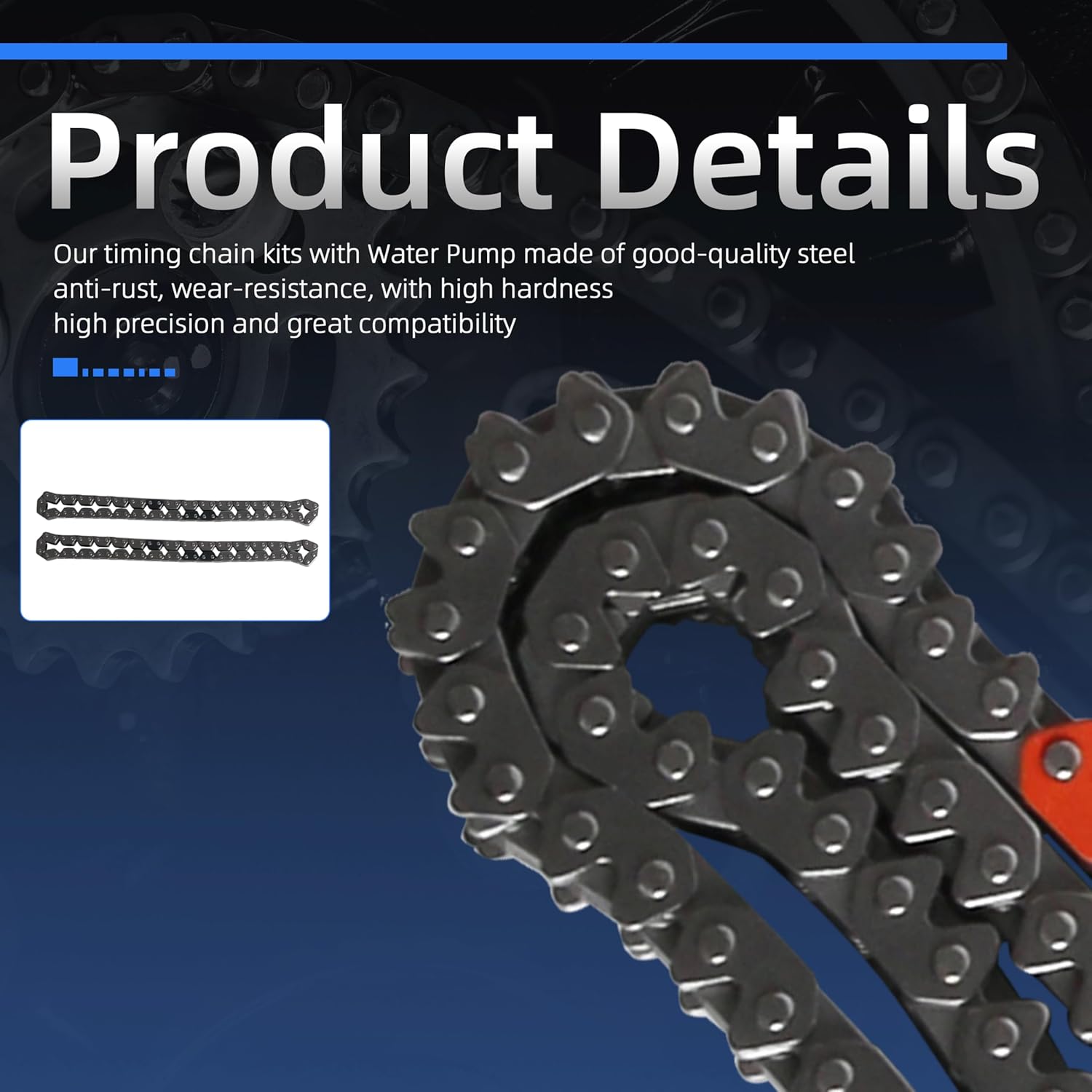 Timing Chain Kit with Water Pump, 3.5L V6, for Nissan Altima 07-14, for Maxima 09-14, for Murano 09-13, for Pathfinder 13-14, for Quest 11-13, for INFINITI JX35 2013/QX60 2014, 95594 AW9426